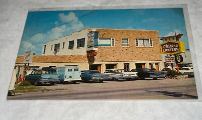 #ad Chinese Lantern Restaurant Daytona Beach Shores Postcard FL Florida $11.95