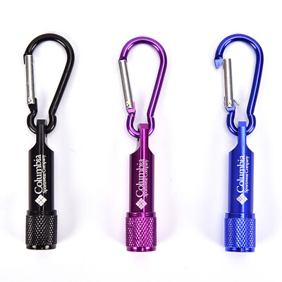 #ad Mini Flashlight Keychain LED Pocket Torch Light Flashli go $1.61