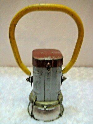 #ad #ad JUSTRITE MFG. Chicago IL. quot;Vtg.Railroad Lanternquot; Battery Included IT WORKS $37.99