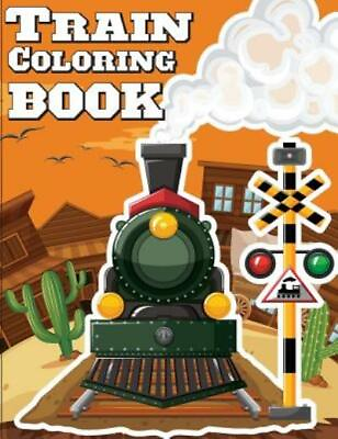 #ad Train Coloring Book: Train Coloring Book For Kids amp; Toddlers Activity Boo... $9.54