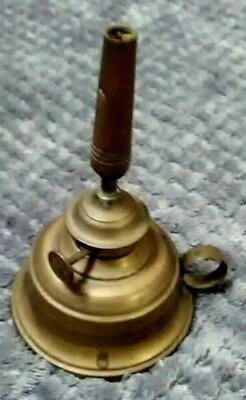 #ad Symonds Antique Pat. March 7th 1865 5quot; Brass Kerosene Lantern $100.00
