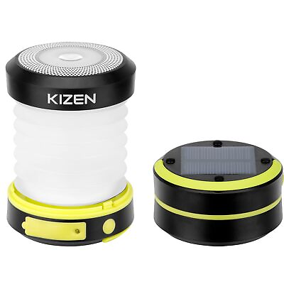 #ad KIZEN Solar Camping Lantern LED Lanterns for Power Outages Camping Lights... $37.55