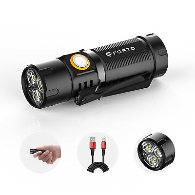 #ad Mini Flashlight，LED Rechargeable Flashlight 1000 Lumens Small Handheld Pocke... $22.58
