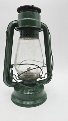 #ad Vintage Chalwyn R R Lantern. Far East. Green England $40.00