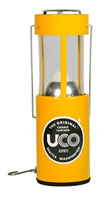 #ad UCO Original Candle Lantern Coated Yellow $32.25