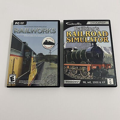 #ad Train Simulation PC Games Railworks Rail Simulator amp; Railking Railroad Simulator AU $19.95