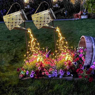 #ad #ad Solar Hanging Lantern LED Lights Yard Patio Garden Lamp Outdoor Decor Waterproof $45.99