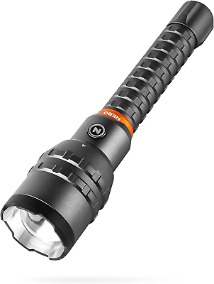 #ad NEBO 12000 Rechargeable Flashlight with 2X Zoom 5 Light Modes Waterproof IP67 $106.50