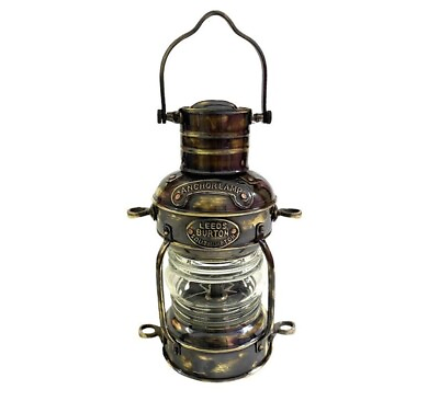 #ad Lantern Lamp Anchor Oil 11 inches Ship Lamp Lantern Maritime Christmas Gift $131.59