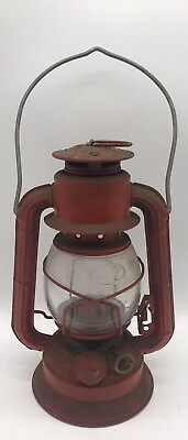 #ad Dietz Oil Lantern Red 9 Inches No. 50 Made In Hong Kong c $19.60