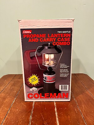 #ad Coleman 5152C740 Propane Lantern amp; Carry Case Combo w Box $29.99