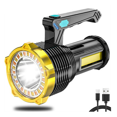 #ad 8Modes 80000LM Rechargeable Tactical Flashlight Torch Light Camping Lantern Lamp $14.96