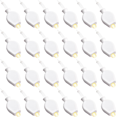 #ad Paper Lantern Lights LED Mini Lights Warm White 2X CR2032 Batteries Powered $29.40