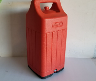 #ad #ad 1984 Coleman 220 290 295 Lantern Red Hard Plastic Carry Case $34.00