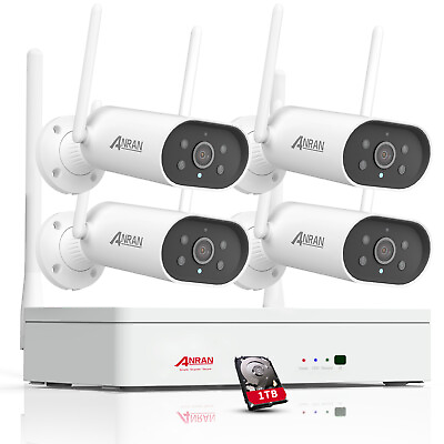 #ad Security Camera Wireless System Audio Home 1920P HD 8CH NVR Outdoor Wifi IR CCTV $229.99