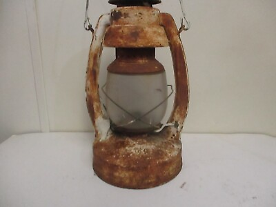 #ad Vintage Embury Air Pilot Kerosene Lantern Warsaw NY USA w Dietz D Lite Globe $43.47
