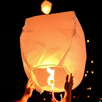 #ad Memorial Chinese Paper Lanterns Release In for Weddings Birthdays Party Memorial $21.25