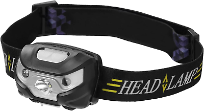#ad USB Rechargeable Headlamp Flashlight Hands Free Head Band Outdoor Lamp LED Light $13.18