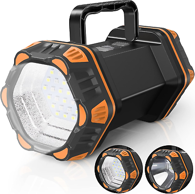 #ad Camping Lantern Rechargeable LED Camping Flashlight with 1200LM 4800 Capacity $35.36