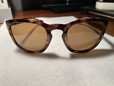 #ad CALVIN KLEIN CK Brown Gold Logo Sunglasses Shades R723S CK White Case $14.99