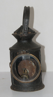 #ad 18th Vintage Iron Green Red Signal Rail Train Kerosene Lantern Lamp 11926 $180.00