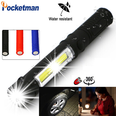 #ad #ad 20000LM Mini Portable flashlight COB LED Multifunction Work Light Magnetic Base $3.69