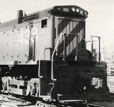 #ad Burlington Northern Railroad BN #438 SW 1000 Electromotive Train Photo Mendota $9.99