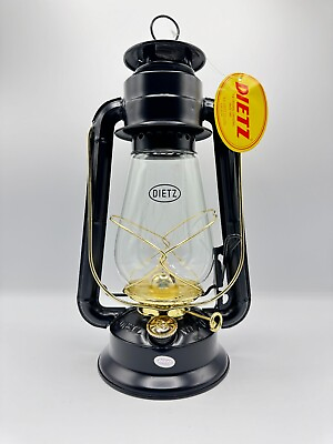 #ad Dietz #20 Junior Oil Burning Lantern Black with Gold Trim $47.99