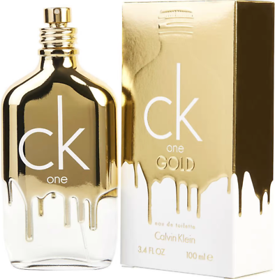 #ad #ad Ck one Gold by Calvin Klein for unisex EDT 3.3 3.4 oz New in Box $29.26