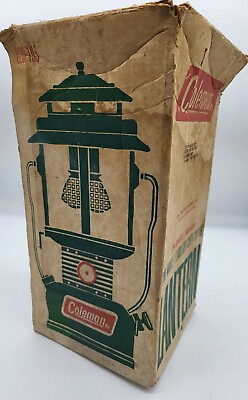 #ad vintage Coleman 220F195 Gas Camping Lantern $54.39
