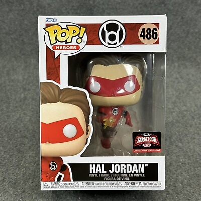 #ad Funko Pop Hal Jordan #486 Red Lantern Figure DC Comics TargetCon Exclusive New $17.49