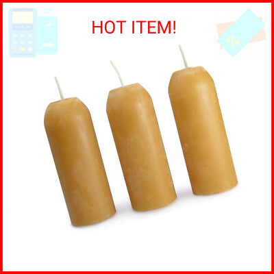 #ad UCO 12 Hour Natural Beeswax Candles Candle Lantern 3 pack $21.70