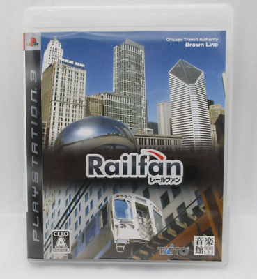 #ad PS3 software Railfan w Hagaki Japan import PlayStation3 Train Simulator Densha $65.24
