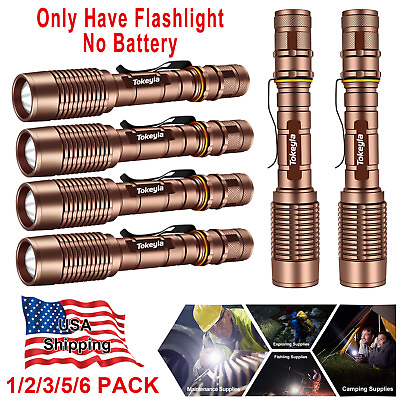#ad 990000LM LED Flashlight Super Bright Tactical Torch Zoom Light Lamp Flashlights $9.99