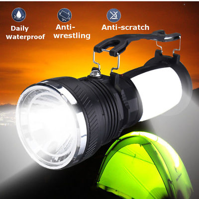 #ad #ad Solar Rechargeable LED Flashlight Camping Lantern Hiking Tent Light Lamp Outdoor $10.35