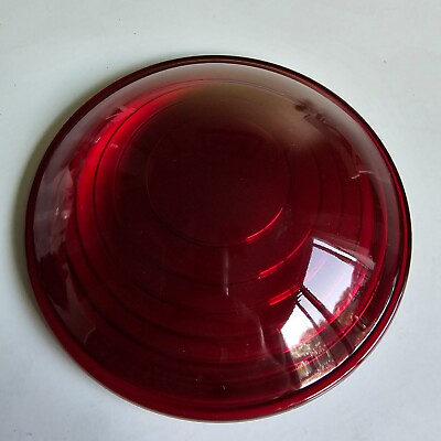 #ad #ad Red Corning Glass Lens for Railroad Switch Marker Lantern 5D 3 1 2FSO 1935 $36.00