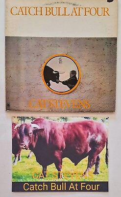 #ad Cat Stevens – Catch Bull At Four 1972 Monarch Press Gatefold LP VG SP 4365 $24.00