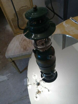 #ad Coleman lantern green one first made lantern oil needs to be added to turn it on $40.00