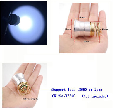 #ad #ad 10W 6500K Single Mode Replaceable Flashlight LED Bulb WF501B WF502B 501D 502D $8.54