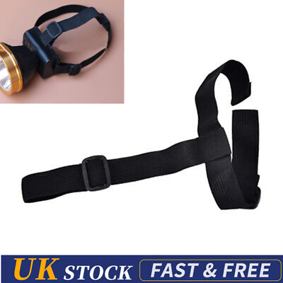 #ad 2X Adjustable Headband Head Strap for Hiking Camping Head Light Torch Flashli#x27;MF $2.82