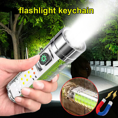 #ad Tactical Flashlight LED Light Super Bright Torch Lamp USB Rechargeable Work Lamp $7.99