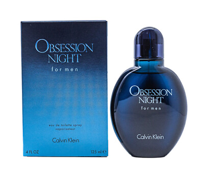 #ad #ad Obsession Night by CK Calvin Klein 4.0 oz EDT Cologne for Men New In Box $28.02