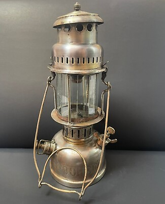 #ad Old Vintage Rare Pochee 200 C.P. Baby Kerosene Pressure Lantern Lamp Germany $468.70