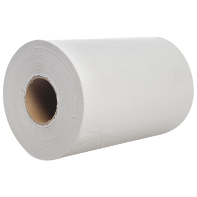 #ad Karat White Junior Paper Towel Rolls Case of 12 rolls JS RTW350 $35.63