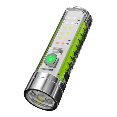 #ad #ad Super Bright LED Mini Flashlight Side Light Strong Magnetic Flashlight Torch US $18.61