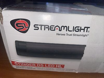 #ad Streamlight Stinger DS LED Flashlight 75454 W Charger amp; Extra Battery $120.65