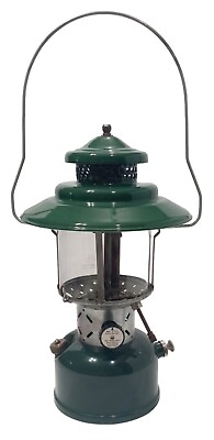 #ad Coleman Big Hat Lantern 228D 1951 ORIGINAL PYREX SUNSHINE GLOBE TESTED $90.00