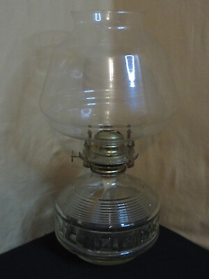 #ad #ad Vintage Large EAGLE Glass Kerosene Lantern 13quot; $29.99