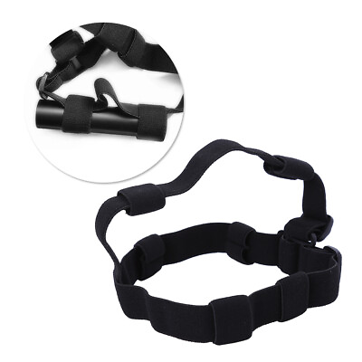 #ad #ad Black Flashlight Headband Headlamp Band For Flashlight Outdoor Equipment $7.27