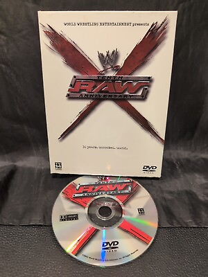 #ad WWE: Raw Tenth Anniversary DVD $8.99